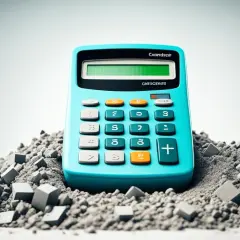 Ile metrów kwadratowych pokryje 1 kubik betonu przy różnych grubościach?