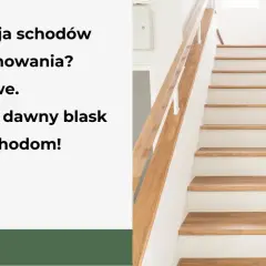 Renowacja dębowych schodów bez cyklinowania? Domowe sposoby przywrócą im blask. Piękne, odnowione schody.