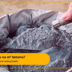 Ile m2 pokryjesz workiem cementu? Obliczenia i praktyczne wskazówki
