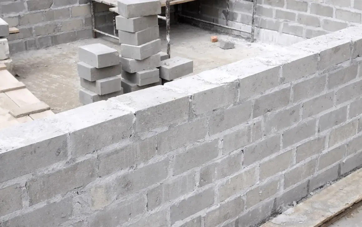 Bloczki fundamentowe z betonu vs lany fundament: co jest szybsze i tańsze? Budowa ścian z pustaków betonowych.